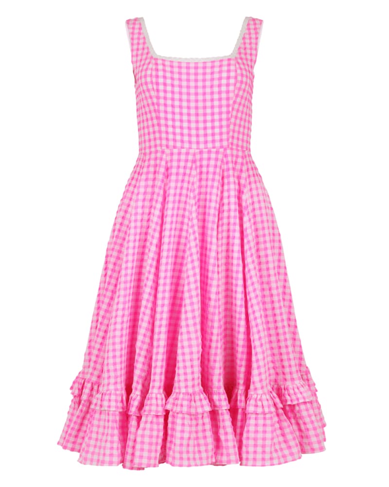 Front of a size 4X Daze Dress in Pink by JessaKae. | dia_product_style_image_id:352223